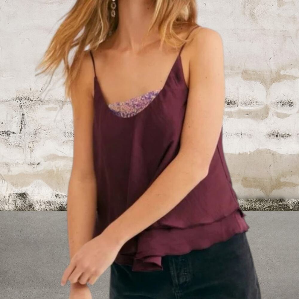 Free People $68 Intimately Turn It On Cami Size XS NWT